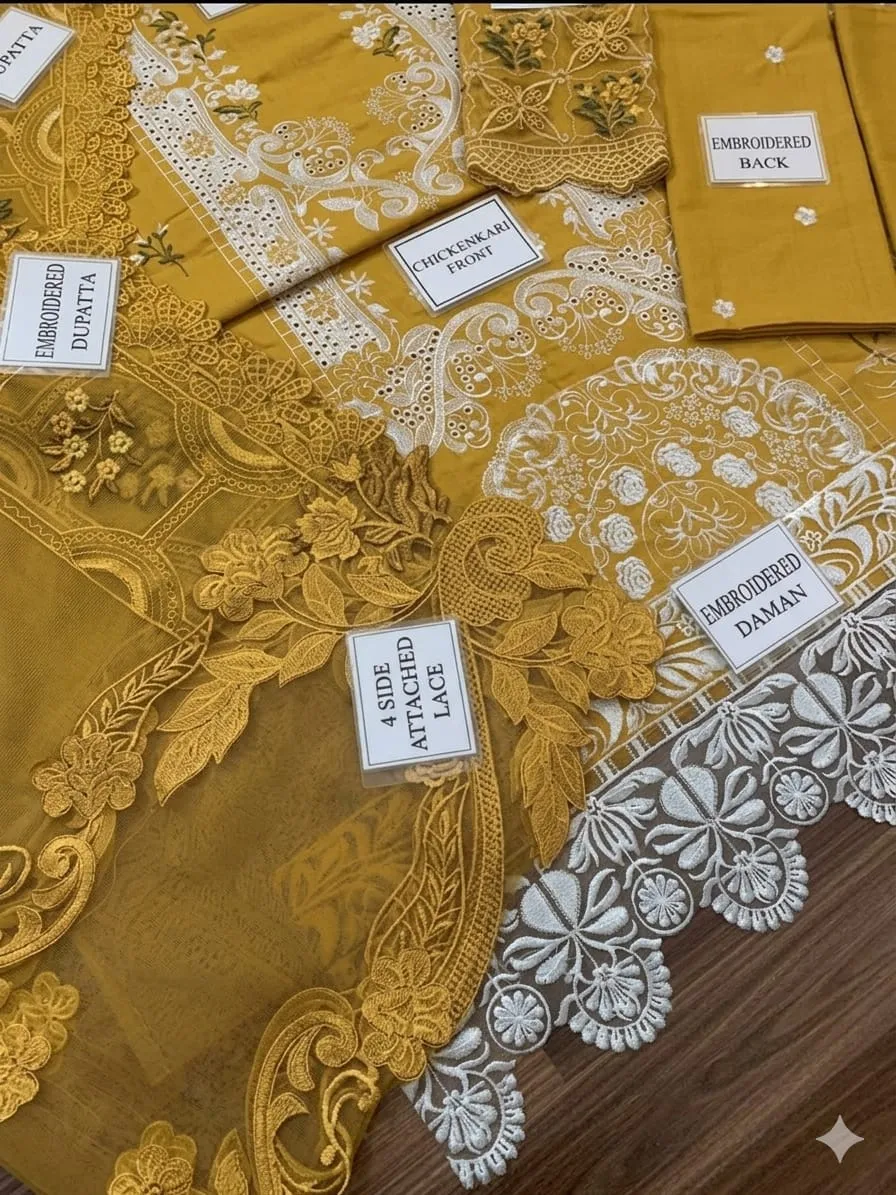Elaf Chikankari Lawn 3PC Suit 2026 (8)