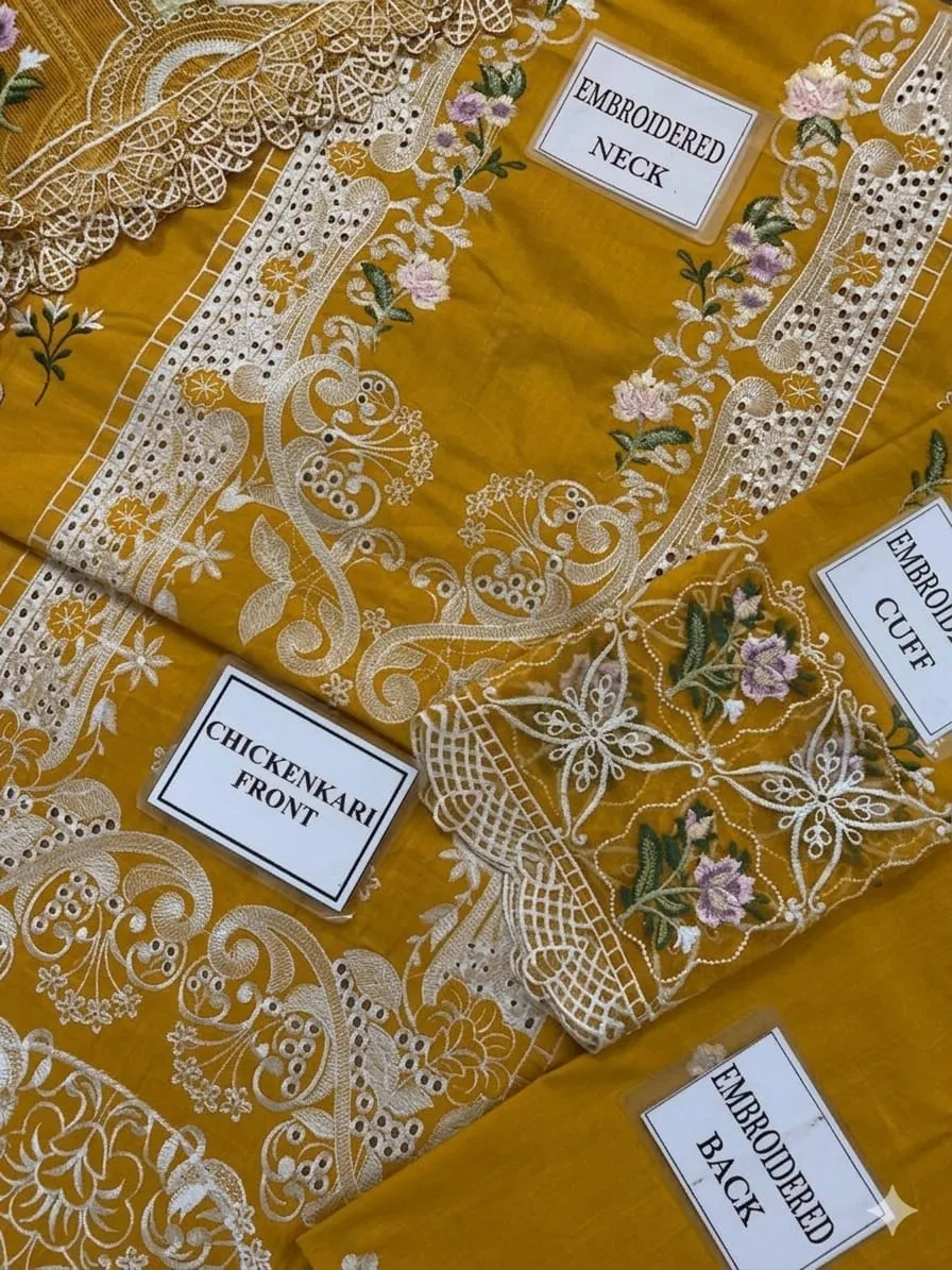 Elaf Chikankari Lawn 3PC Suit 2026 (9)