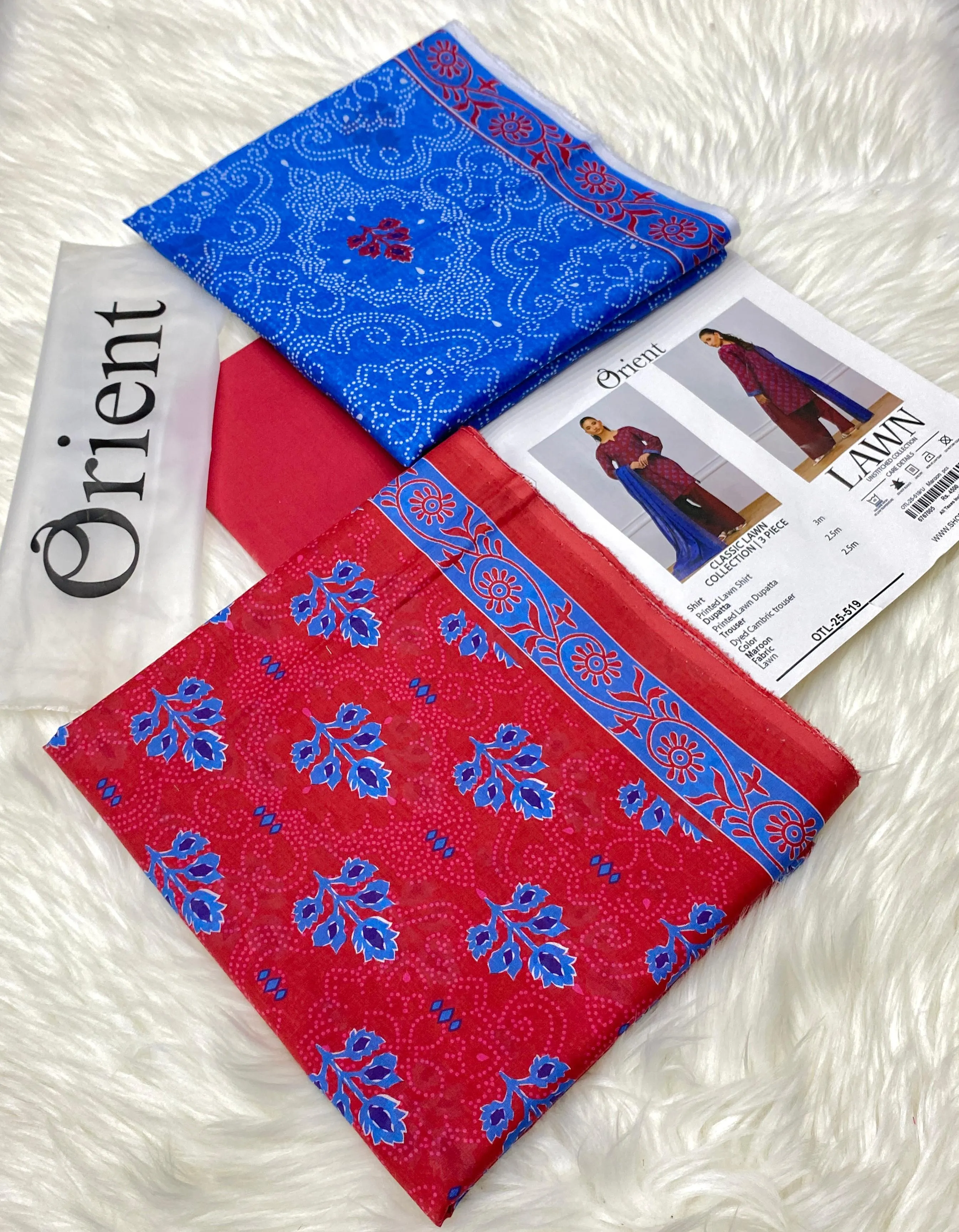 Orient Lawn 3PC Unstitched Suit 2026 (5)