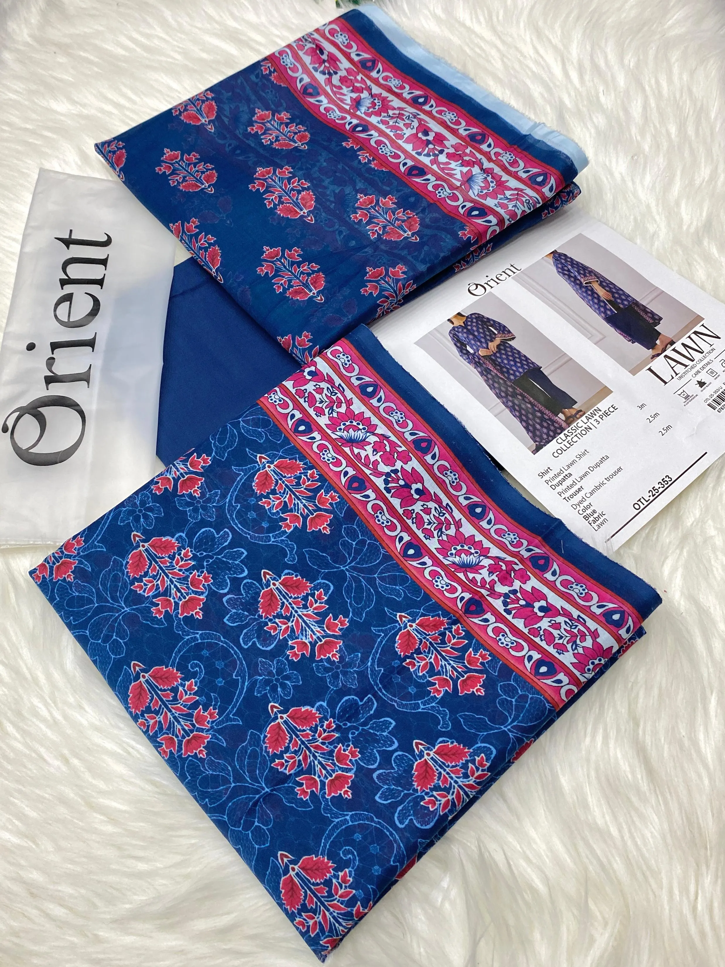 Orient Lawn 3PC Unstitched Suit 2026 (8)