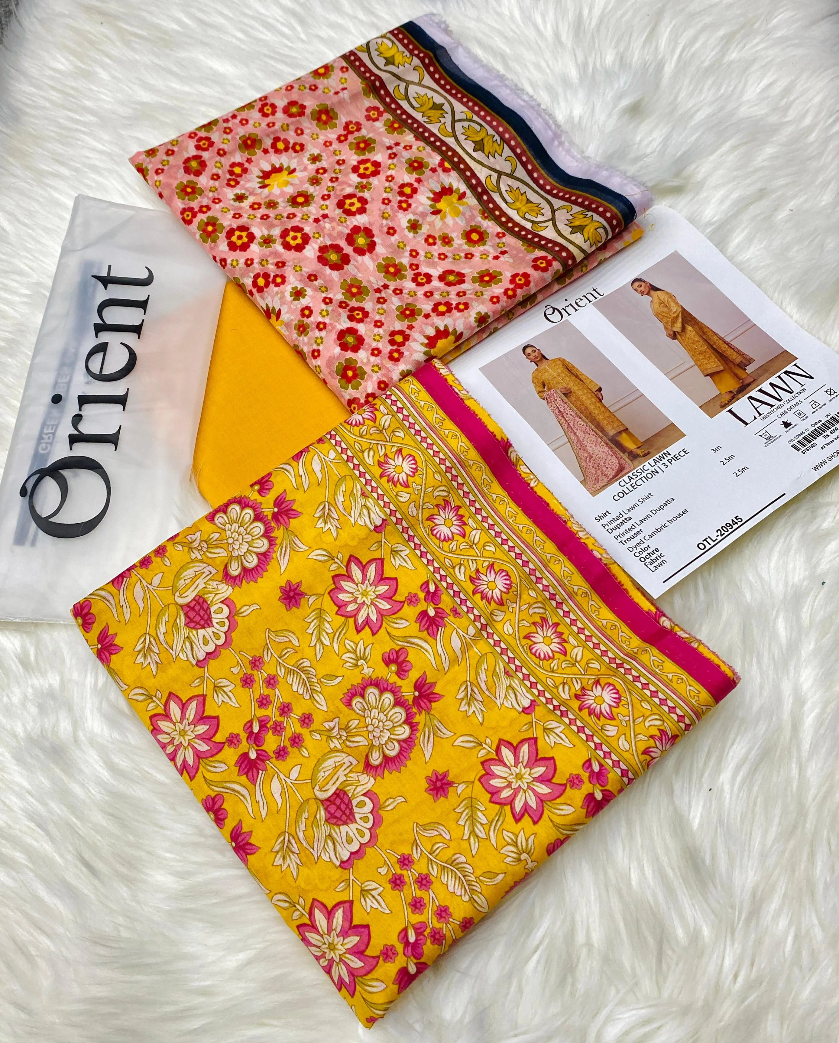 Orient Lawn 3PC Unstitched Suit 2026 (11)