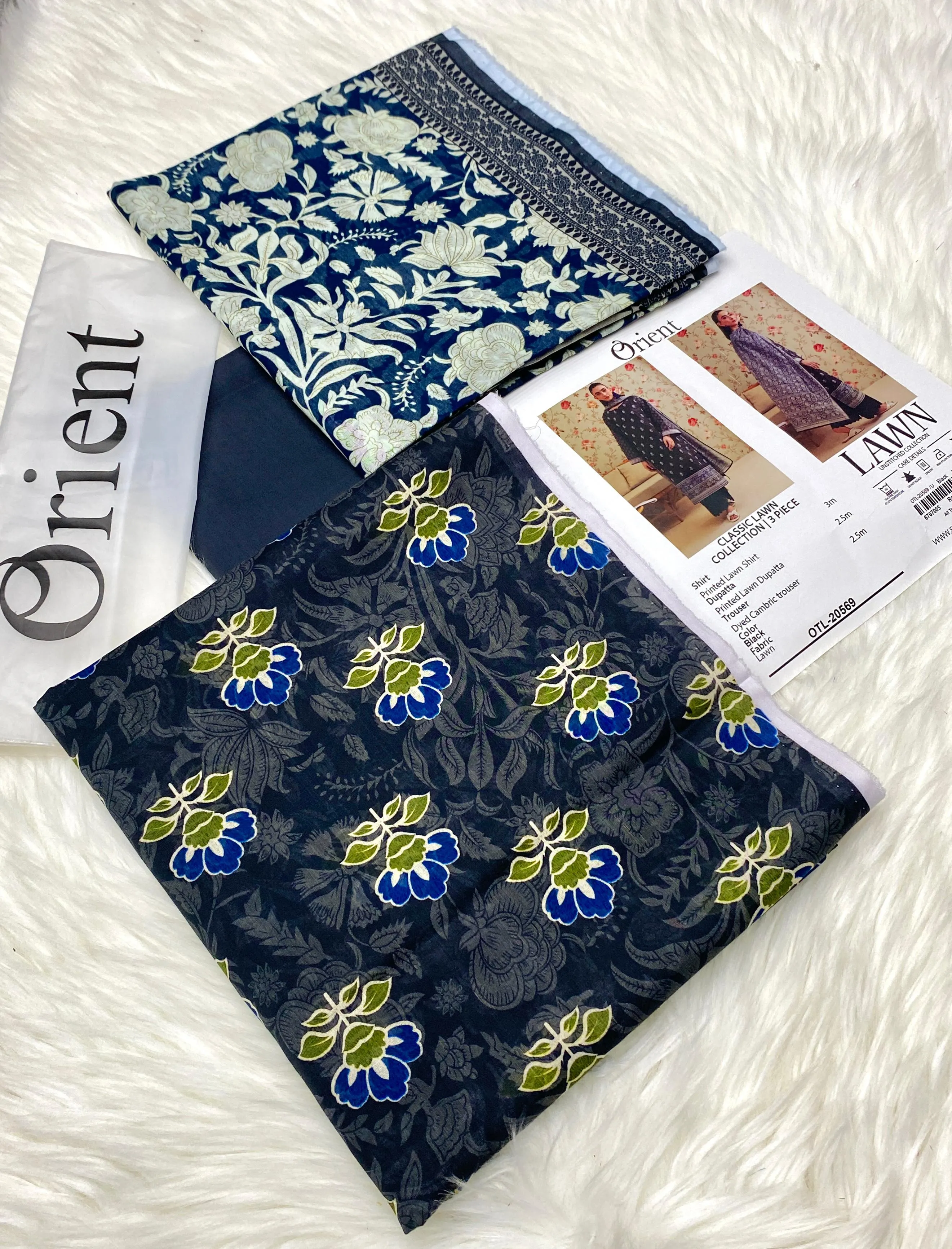 Orient Lawn 3PC Unstitched Suit 2026 (16)