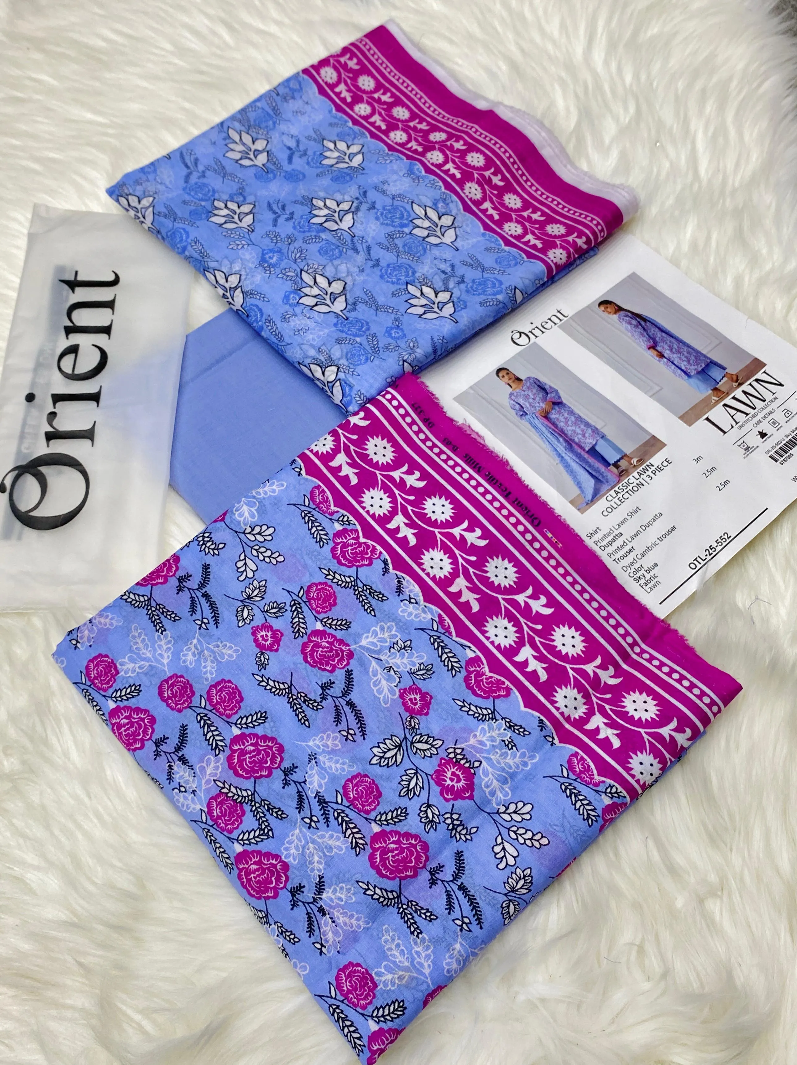 Orient Lawn 3PC Unstitched Suit 2026 (20)