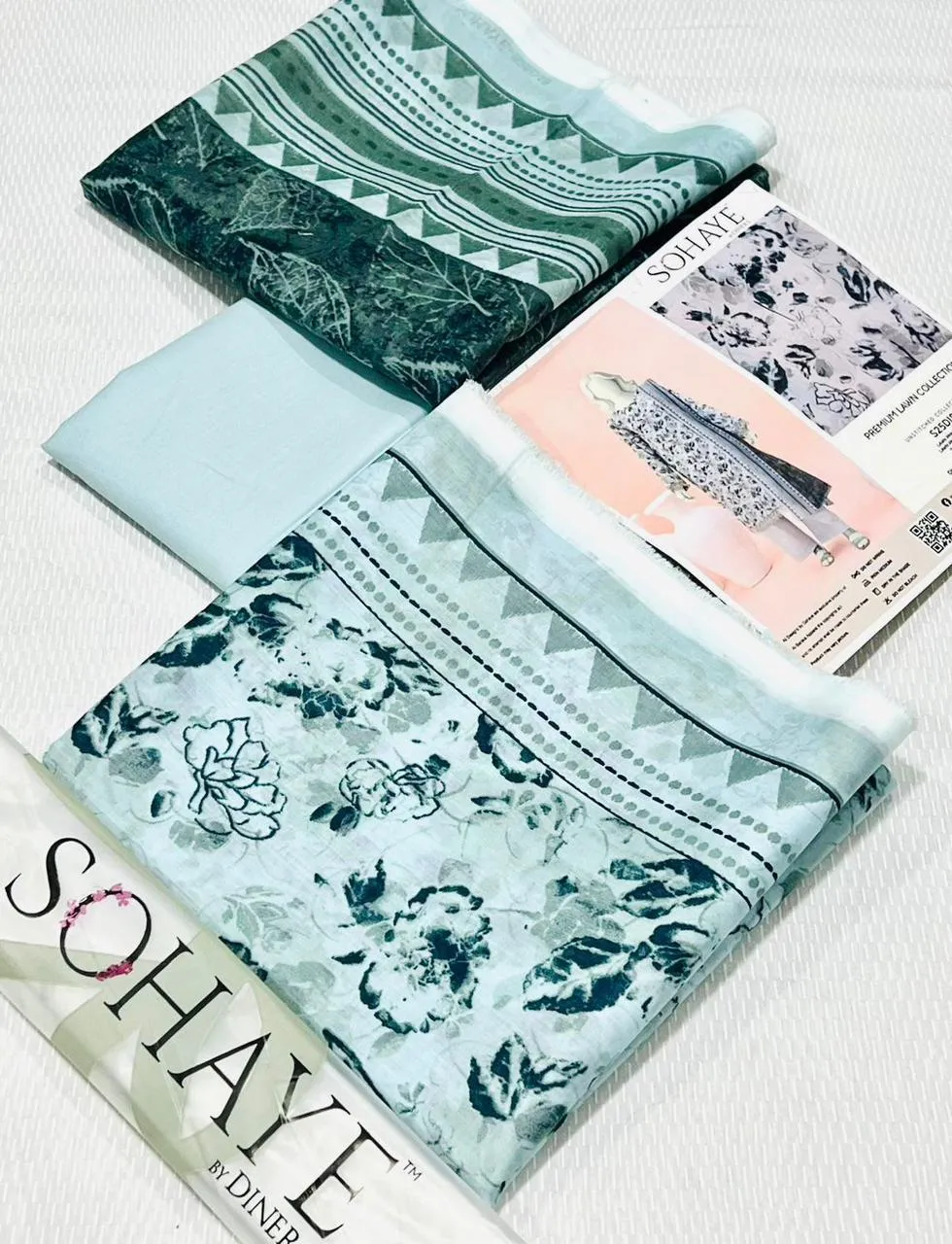 Sohaye Printed Lawn 3PC 2026 | Dinners Volume Collection