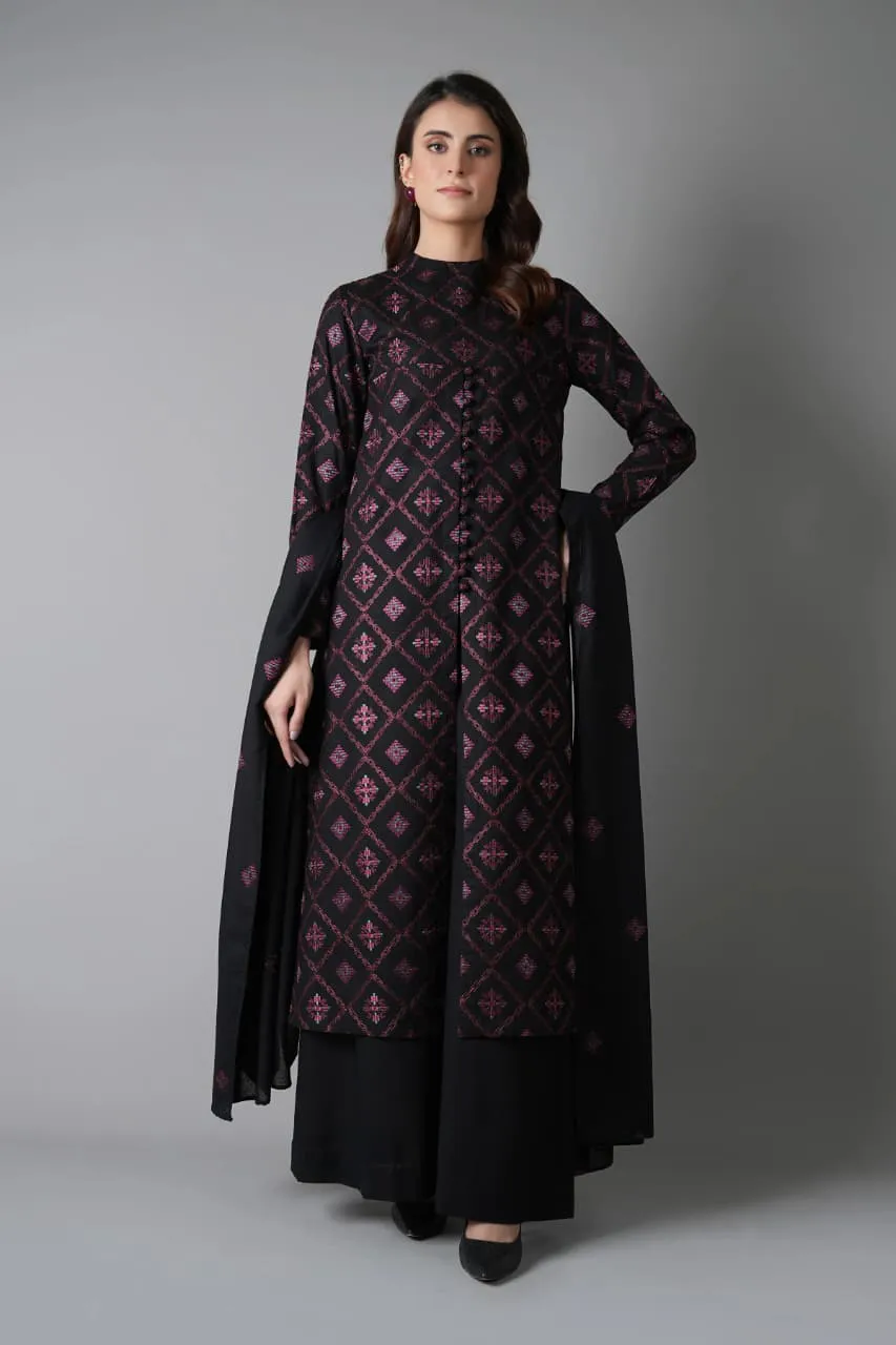 Bareeze Embroidered Chiffon Suit 2026 | Premium Lawn Collection