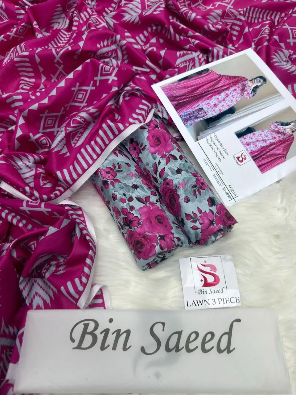 Bin Saeed Opening Suit 2026 (23)