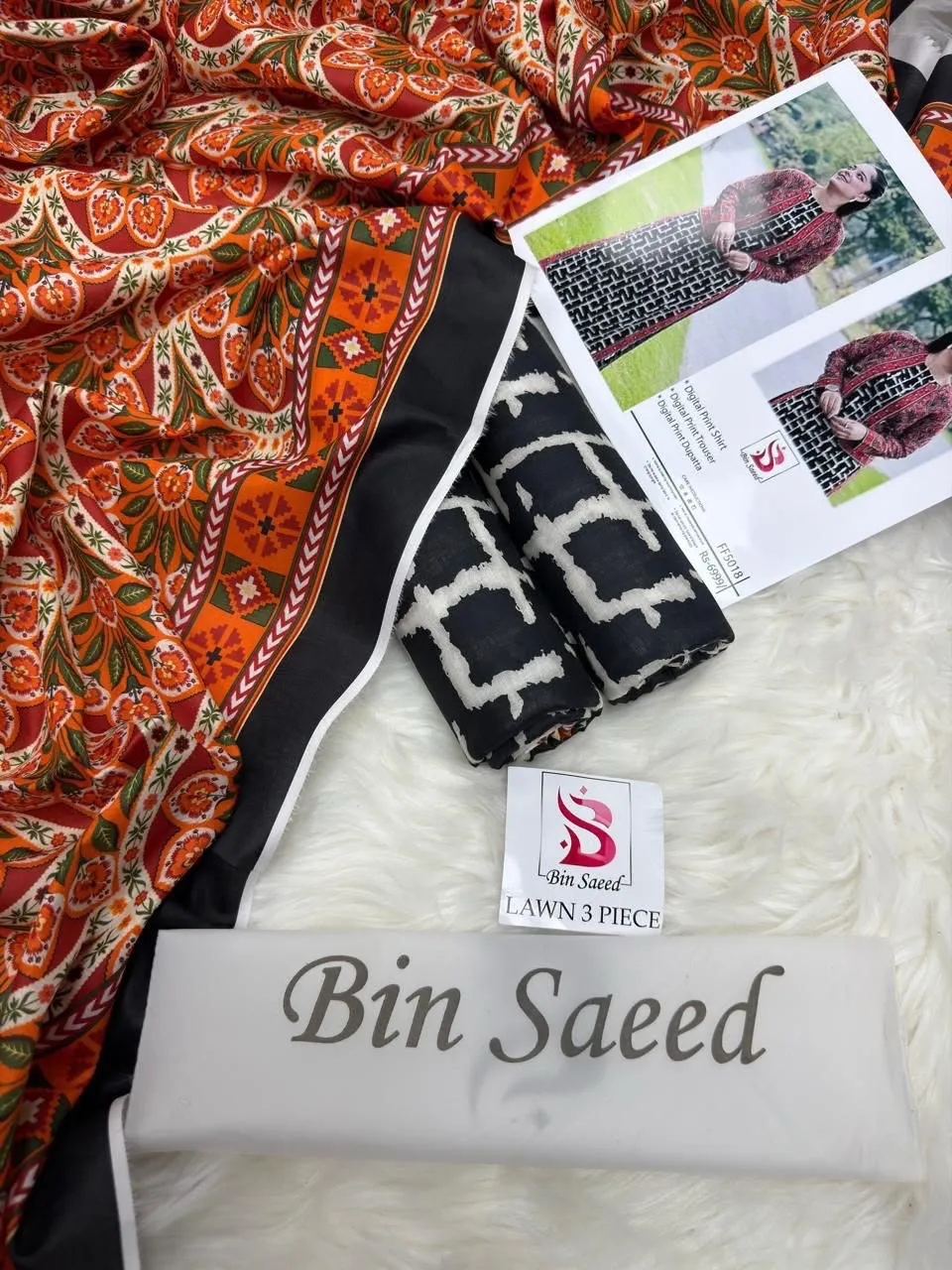 Bin Saeed Opening Suit 2026 (28)