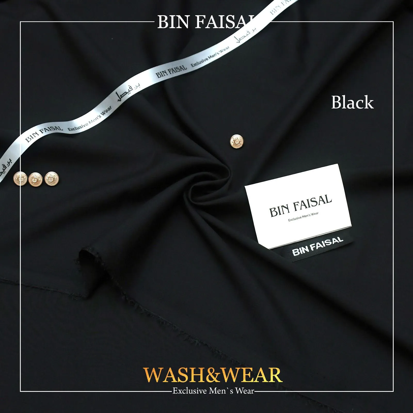 Bin Faisal Regent Wash & Wear 2026 | Luxury Tropical Fabric