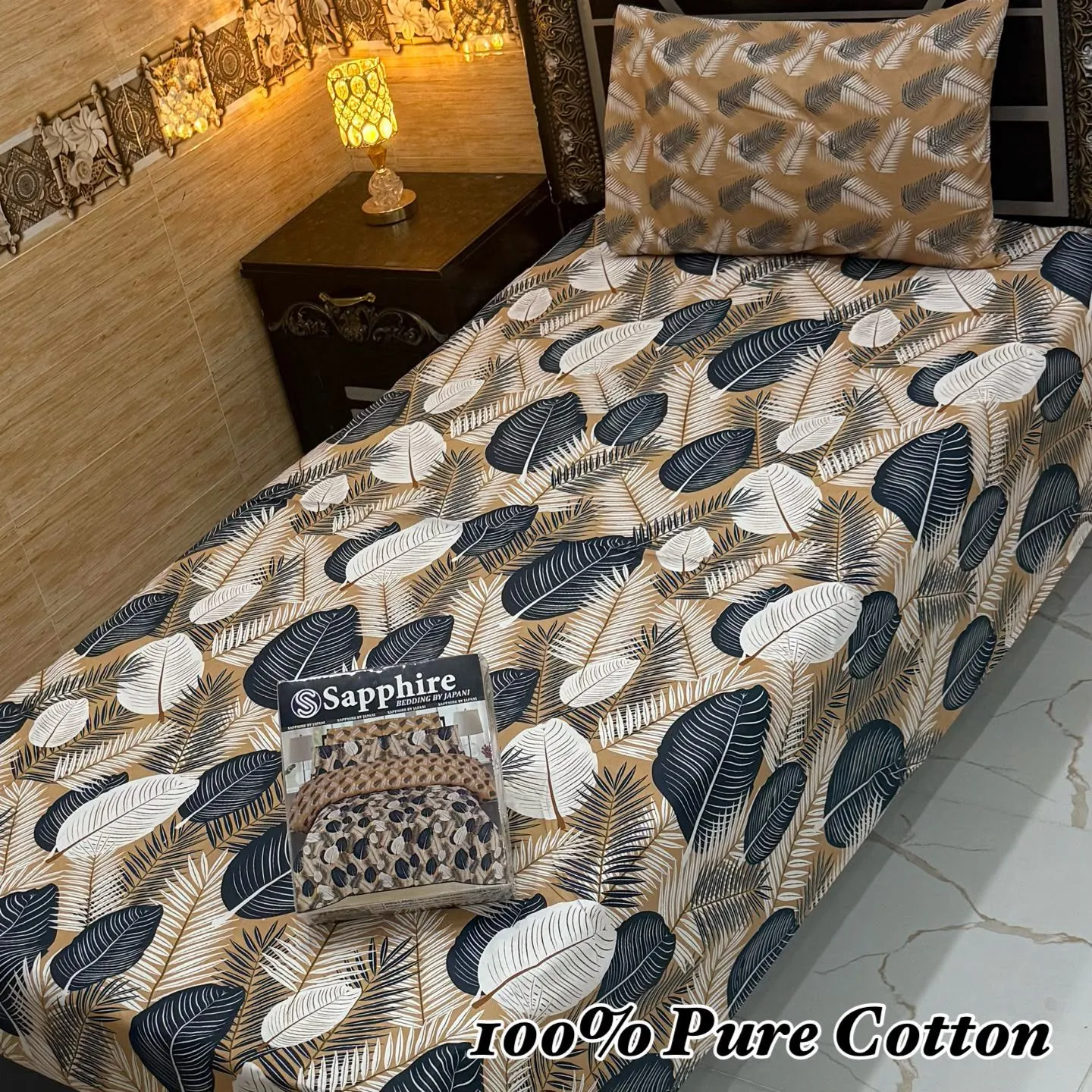 Pure Cotton Bedsheet 4PC Set (5)