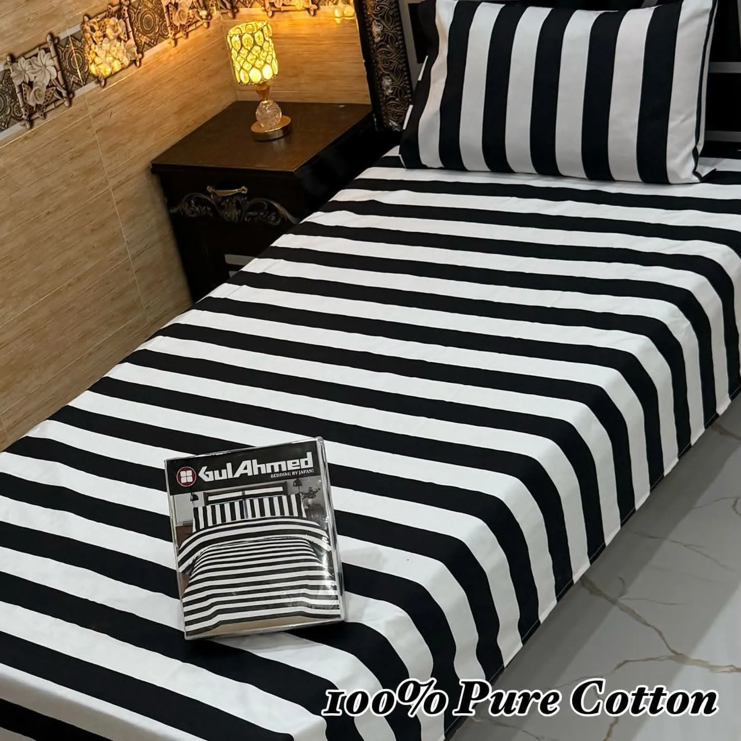 Pure Cotton Bedsheet 4PC Set (7)