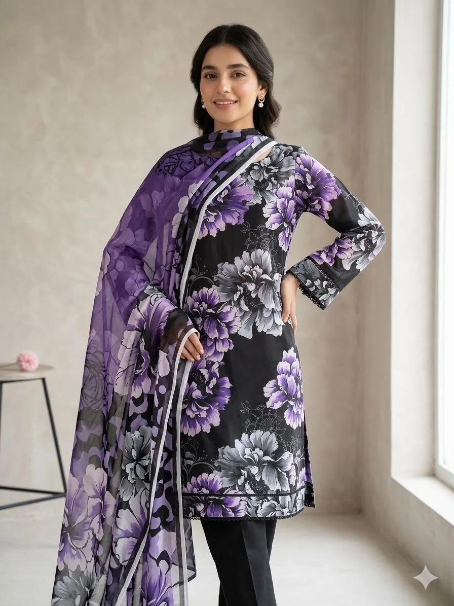 Black Blossom Lawn 3PC 2026 (12)