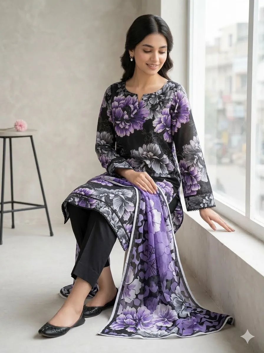 Black Blossom Lawn 3PC 2026 (16)