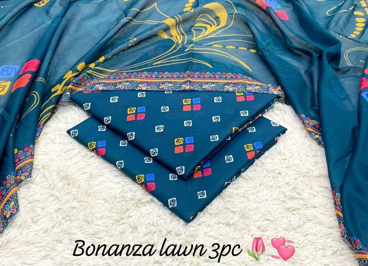 Bonanza Lawn Replica 3PC Suit 2026 (18)