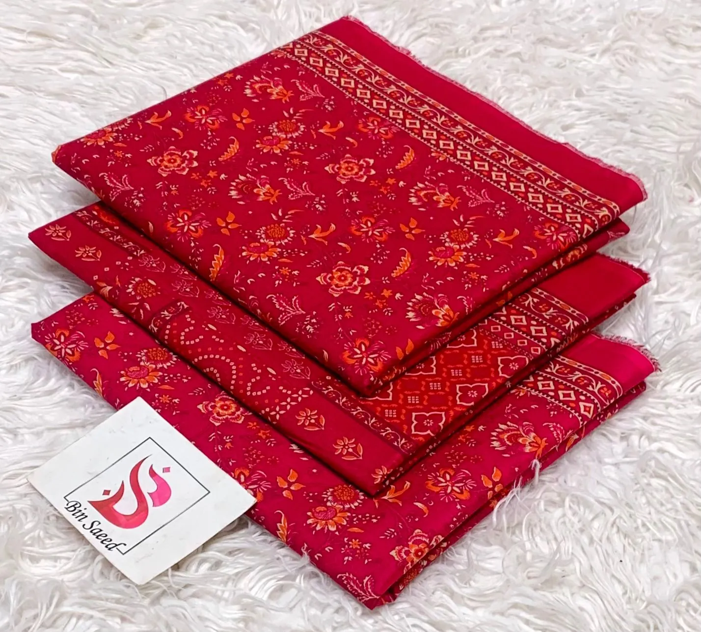 Bin Saeed Lawn Collection 2026 (3)