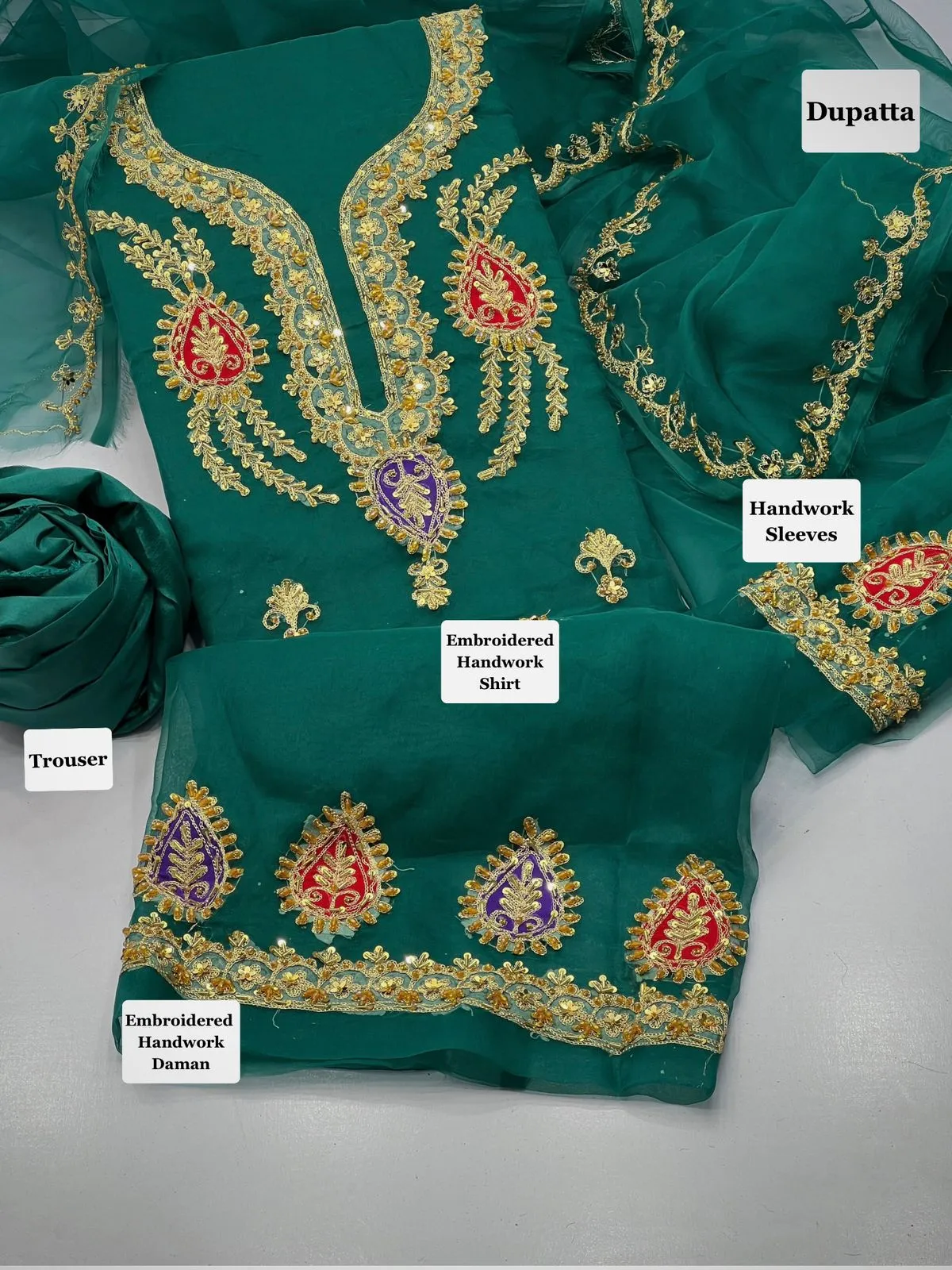 Anaya B Organza Embroidery Suit 2026 (23)