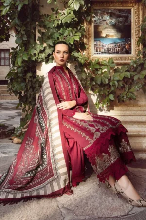 Maria B Chikankari Lawn Suit 2026 (1)