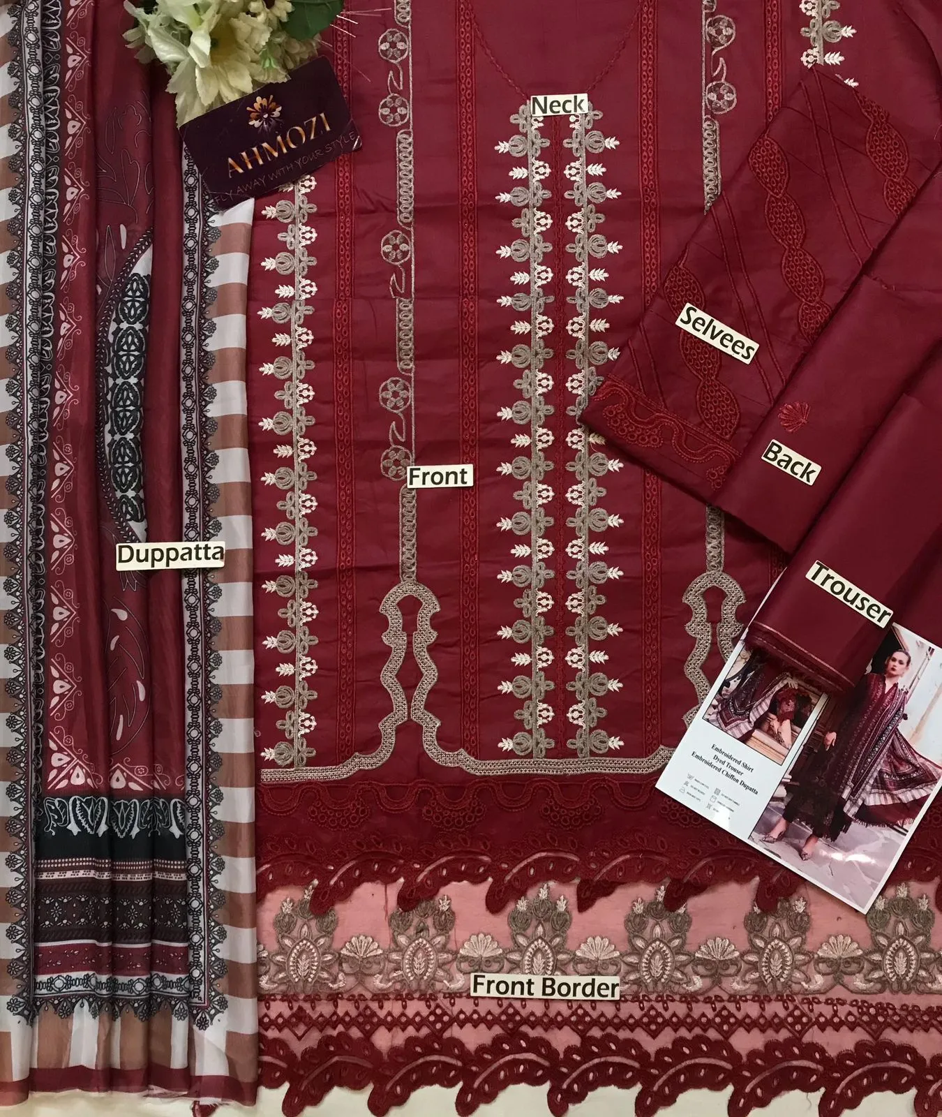 Maria B Chikankari Lawn Suit 2026 (4)
