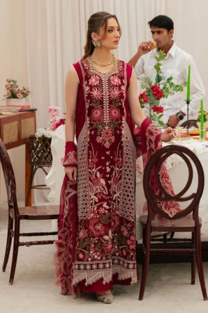 Mahnur Chickenkari Cotton Suit 2026 (12)