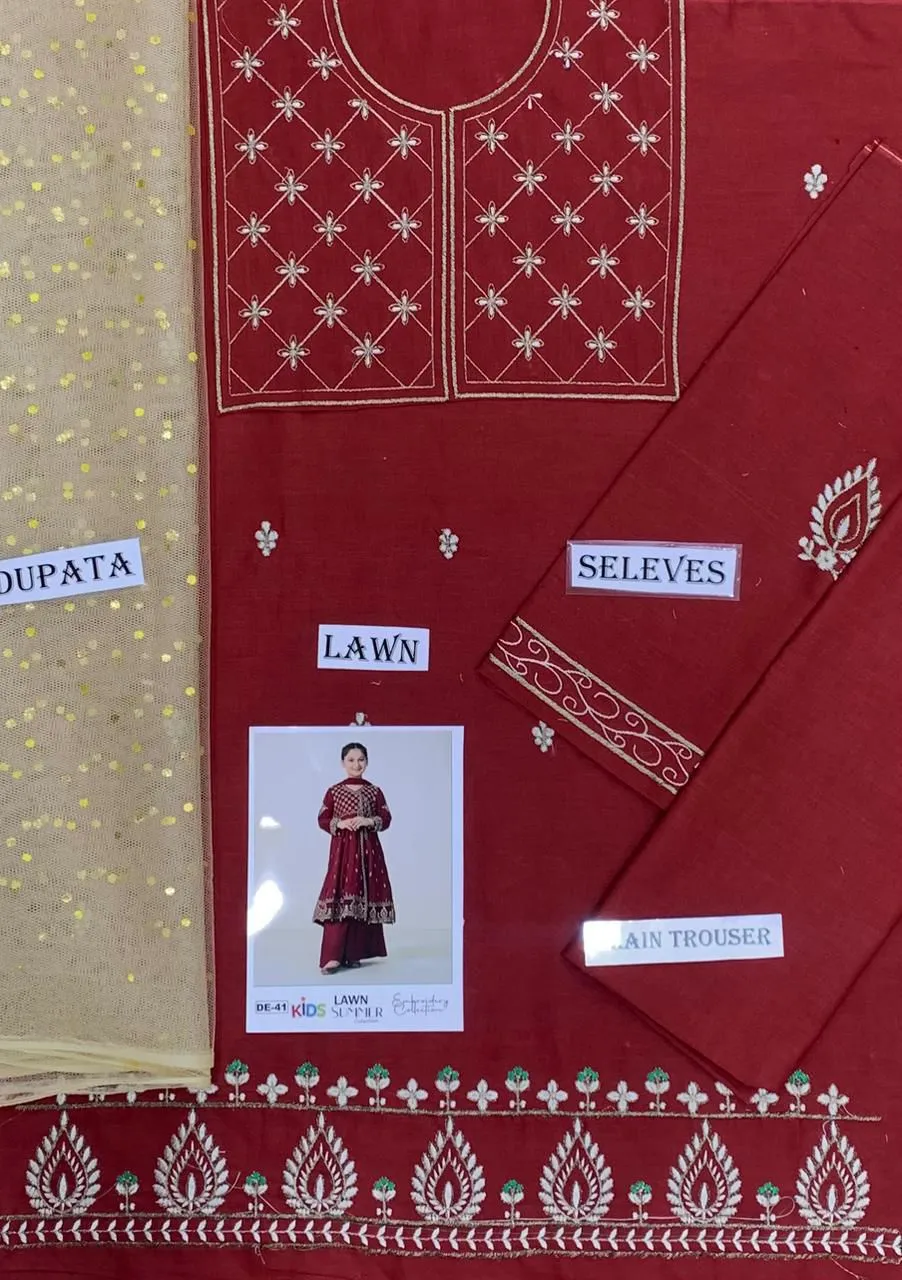 Kids Lawn Eid Collection 2026 (5)