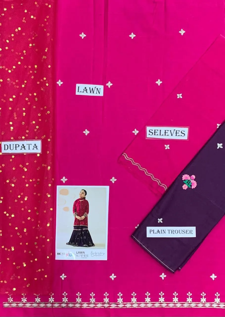 Kids Lawn Eid Collection 2026 (6)