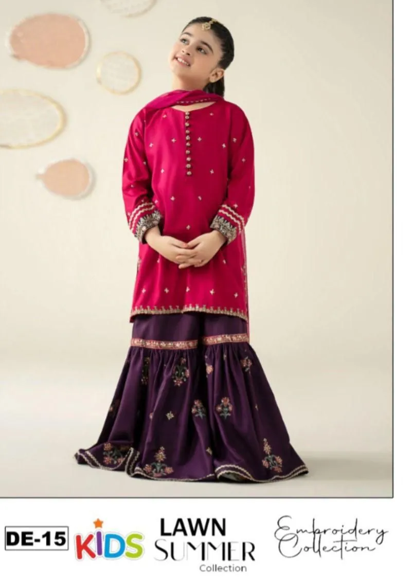 Kids Lawn Eid Collection 2026 (7)