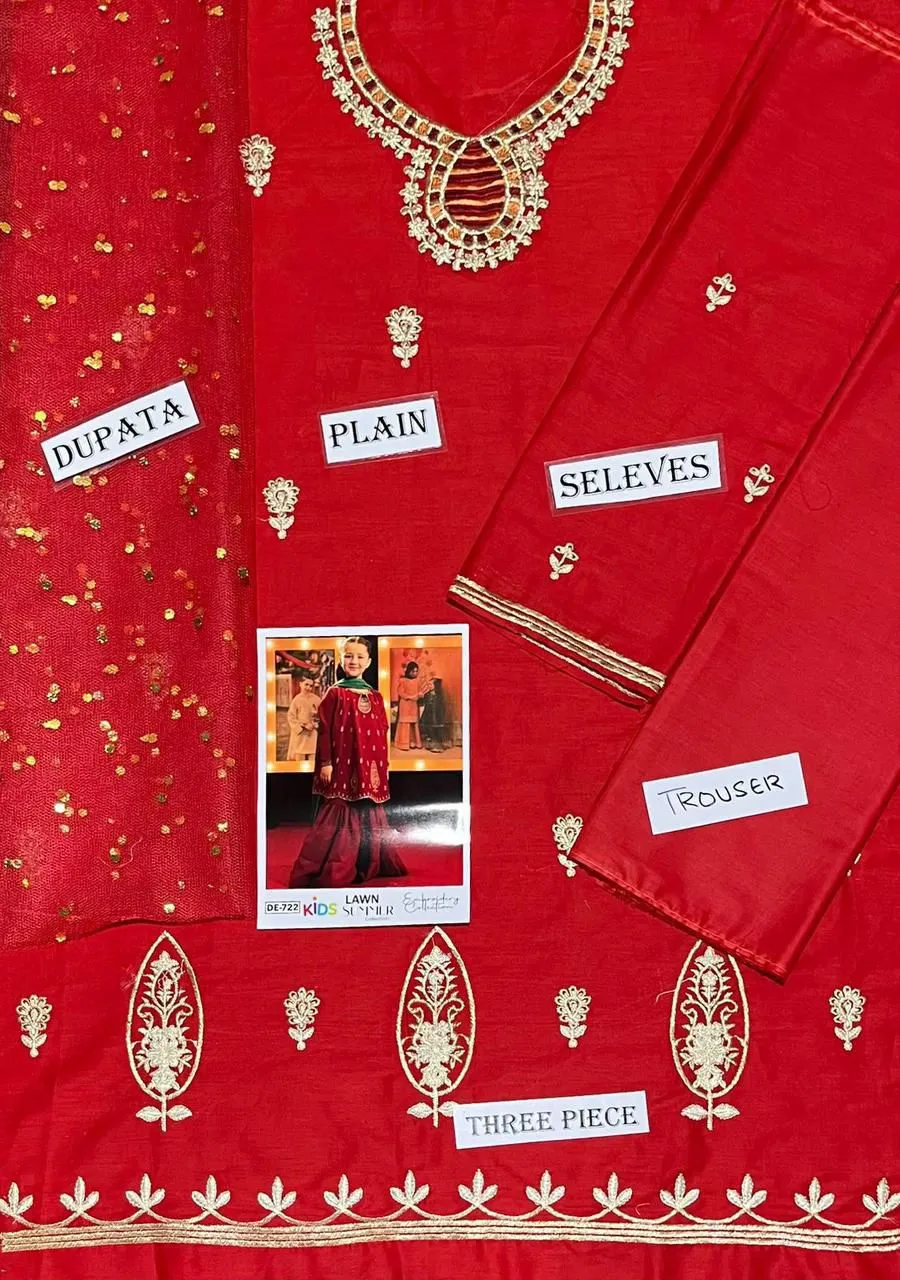 Kids Lawn Eid Collection 2026 (8)