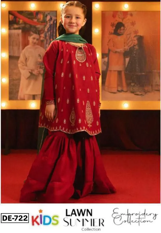 Kids Lawn Eid Collection 2026 (10)