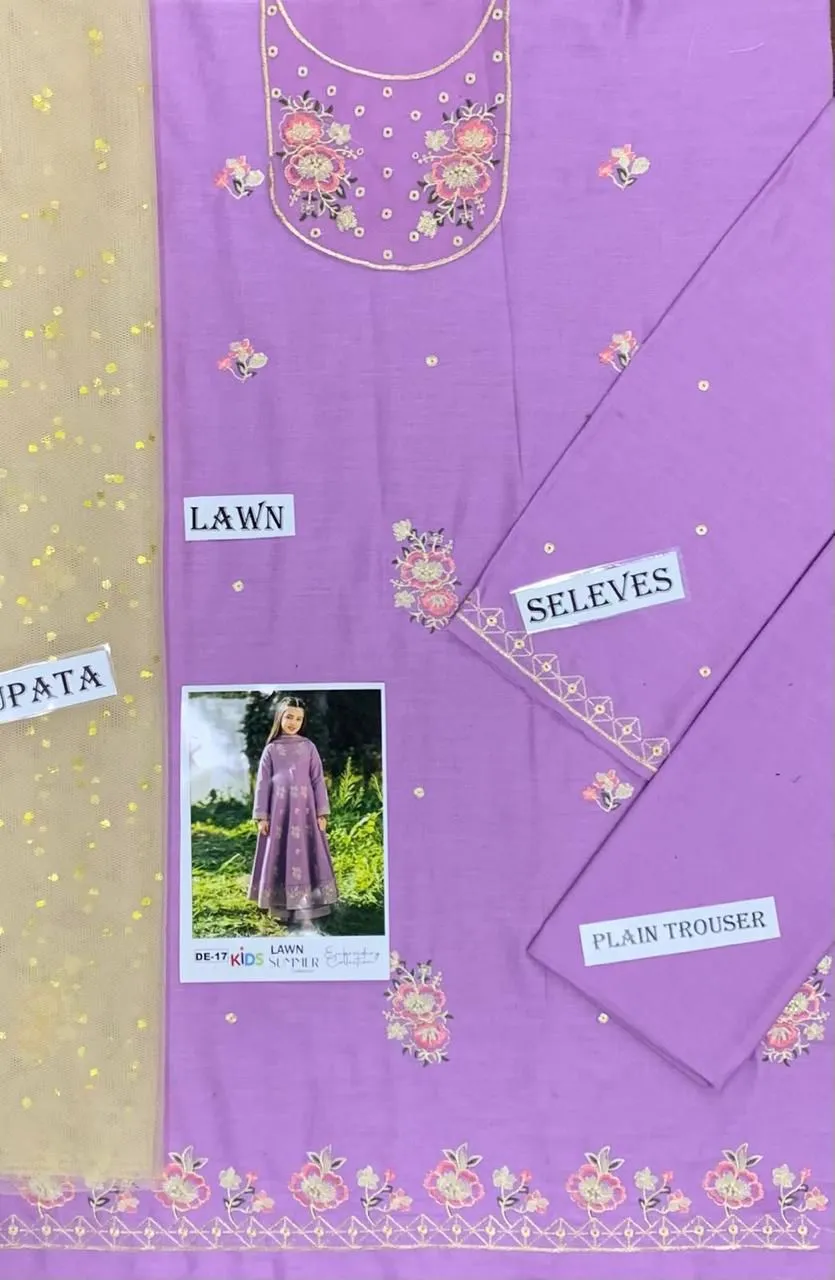 Kids Lawn Eid Collection 2026 (20)