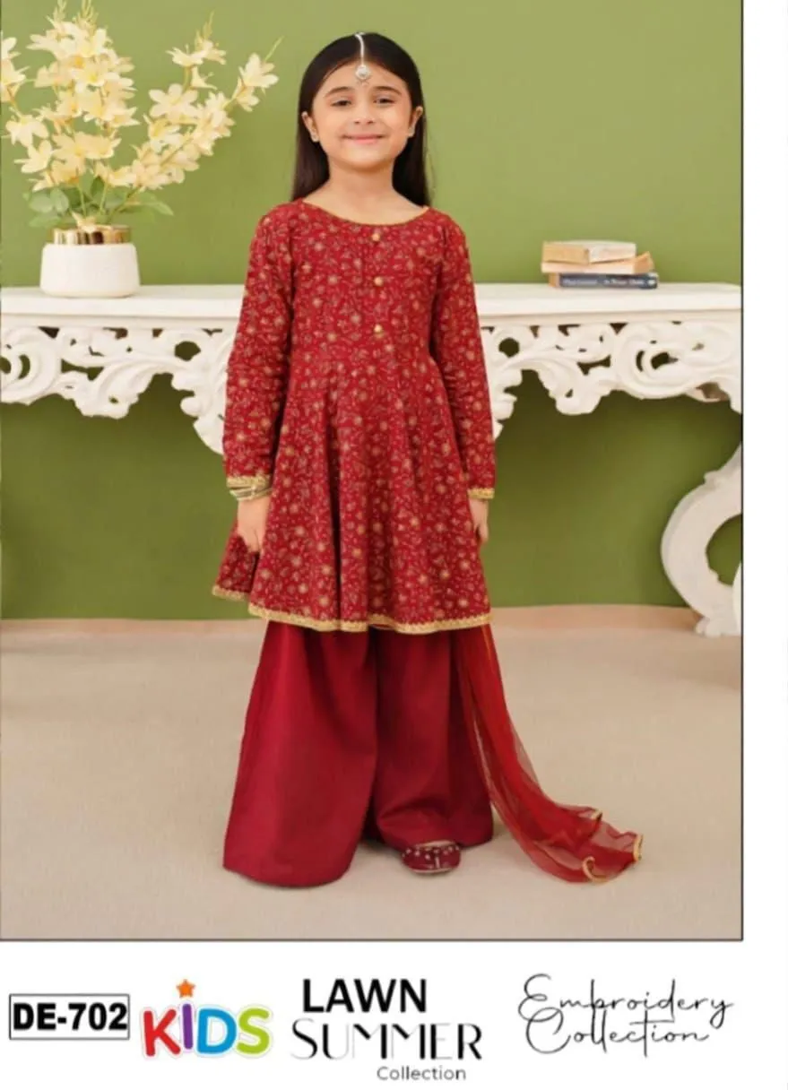 Kids Lawn Eid Collection 2026 (21)