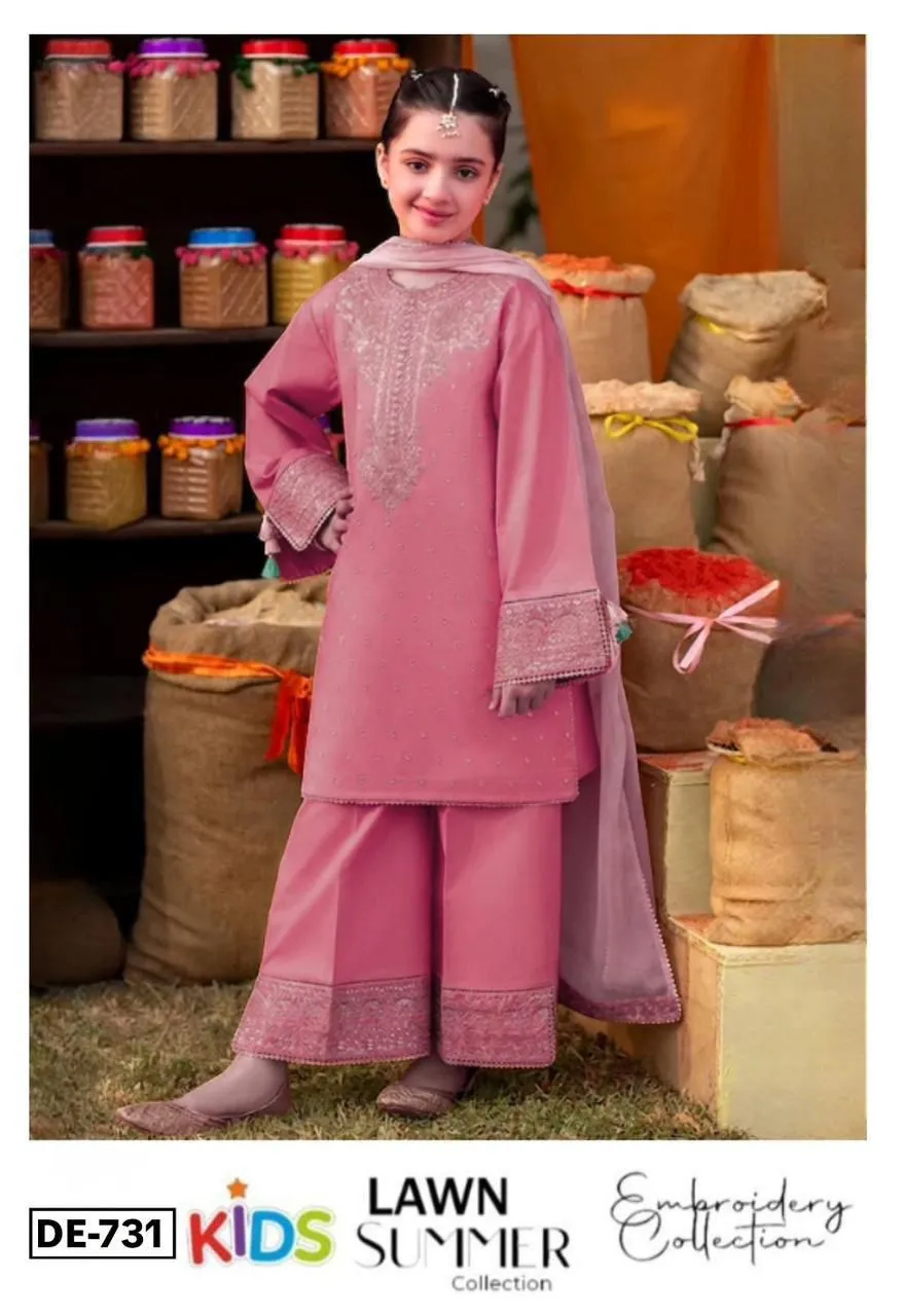 Kids Lawn Eid Collection 2026 (26)
