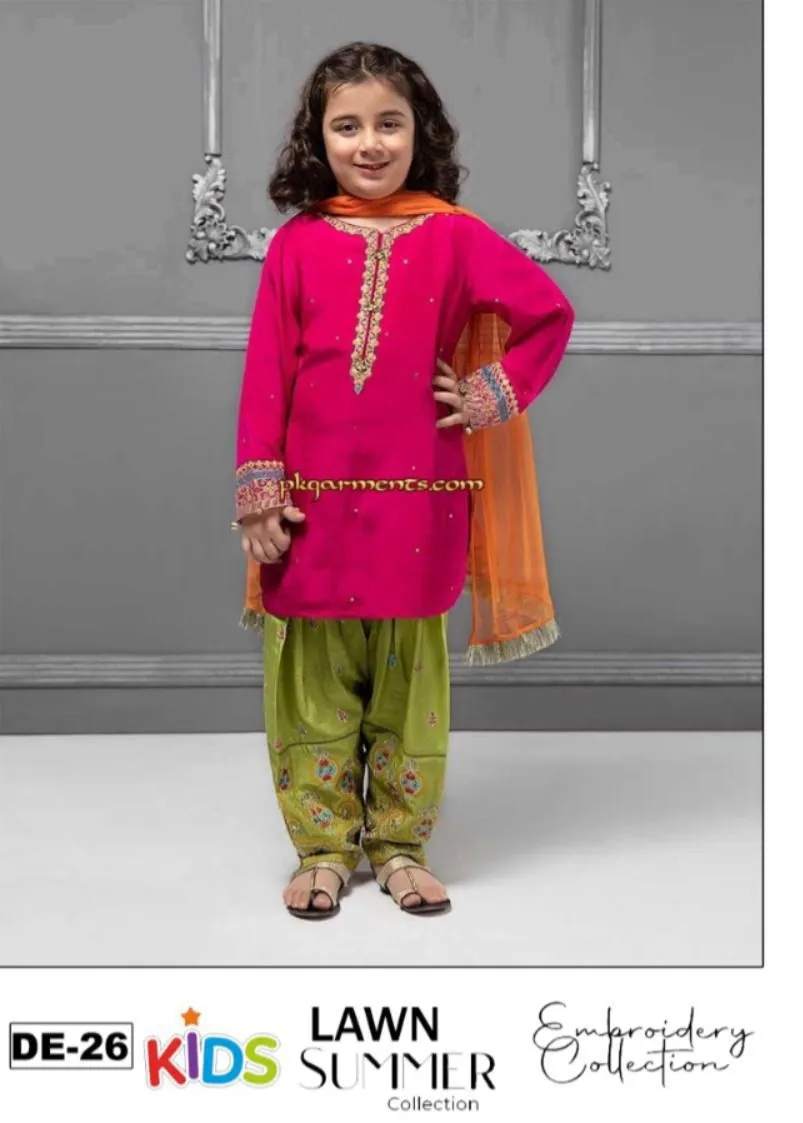 Kids Lawn Eid Collection 2026 (47)