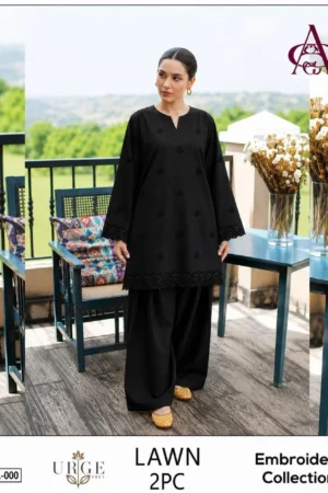 Urge AL1145 Embroidered Lawn Suit 2026 (4)