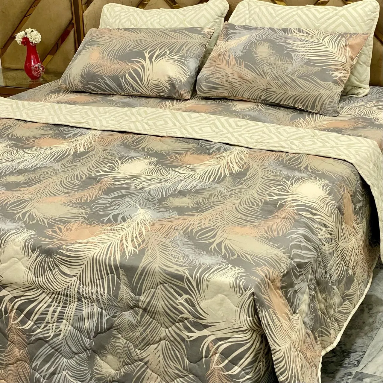 6 Piece Pure Cotton Comforter Set (5)