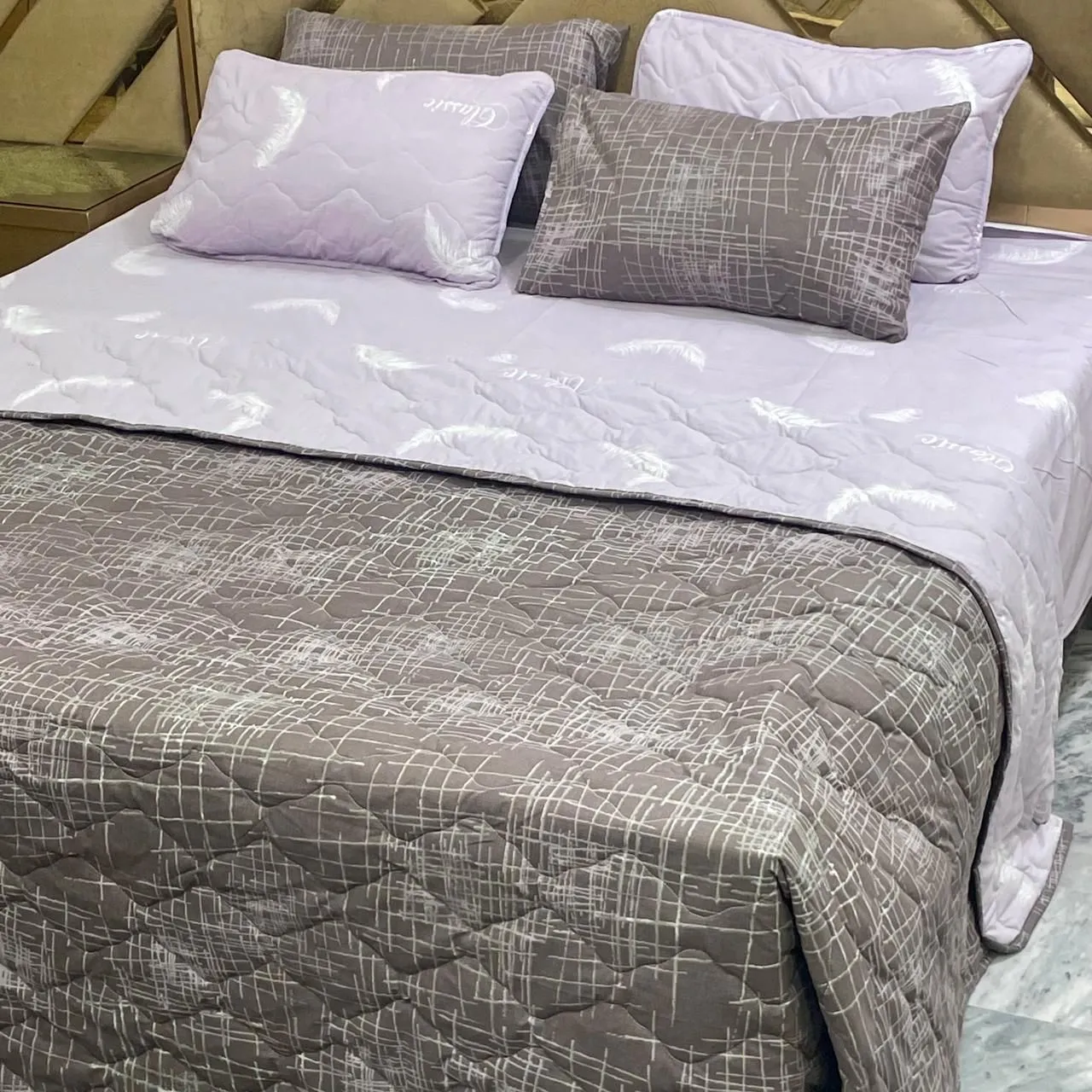 6 Piece Pure Cotton Comforter Set (12)