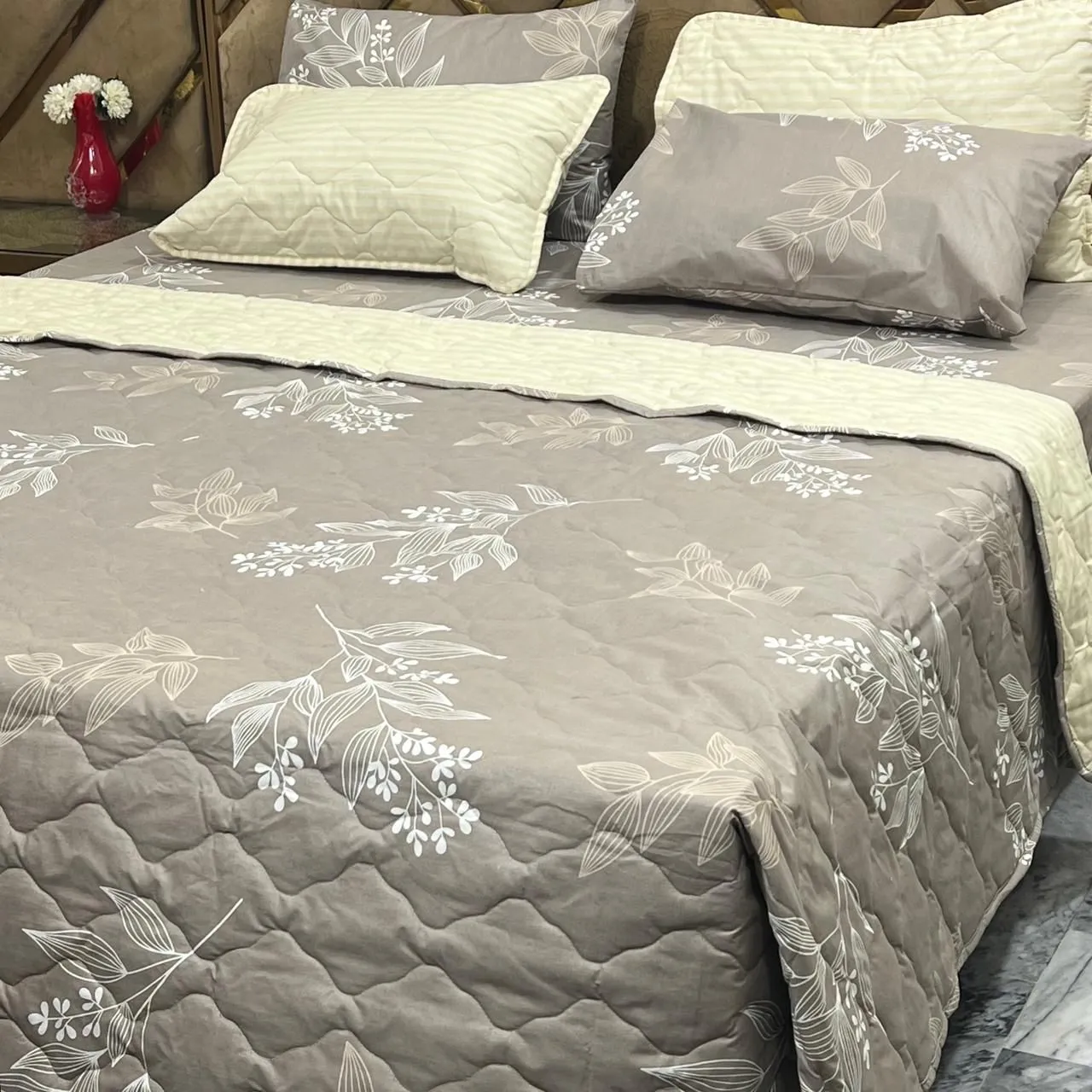 6 Piece Pure Cotton Comforter Set (21)