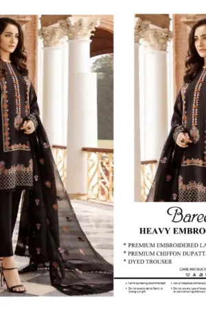 Bareeze Embroidered Lawn Suit 2026 (2)