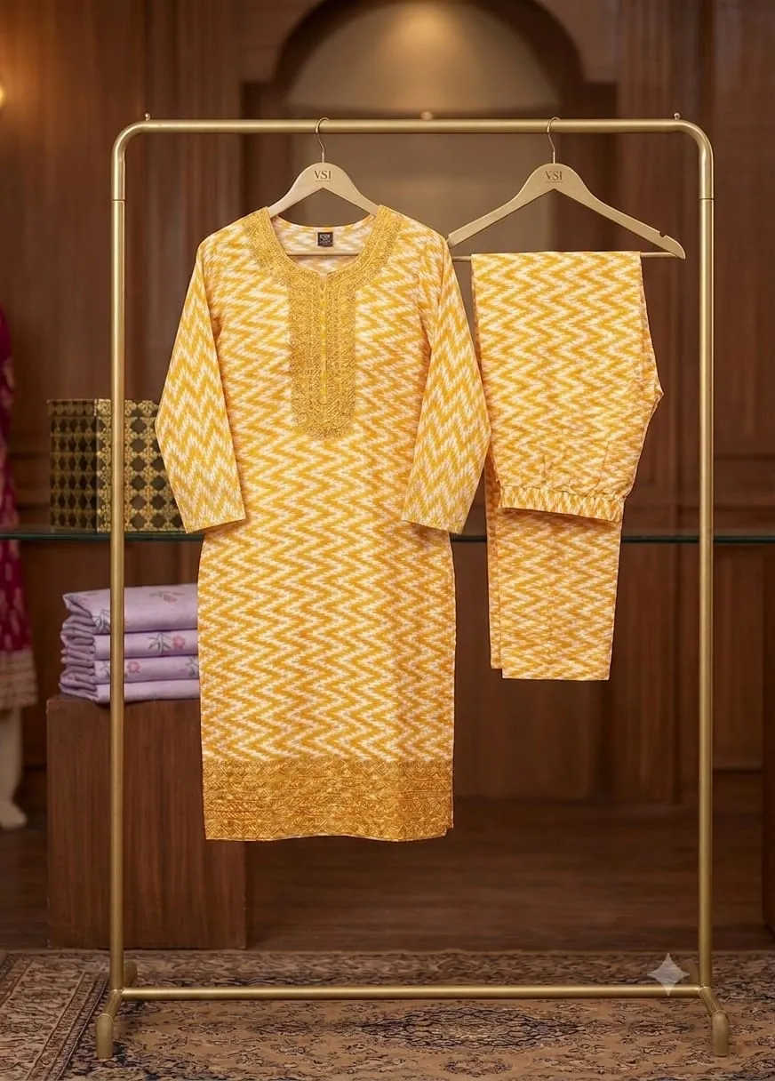 Micro Lawn Embroidered Suit 2026 (14)