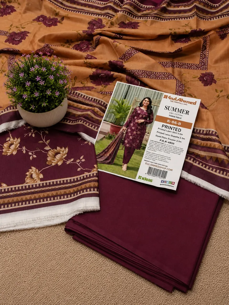 Luxury Printed Lawn Suit 2026 (25)