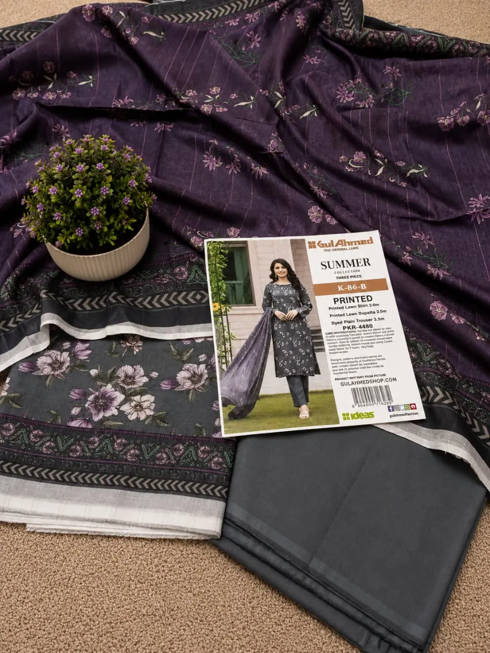 Luxury Printed Lawn Suit 2026 (29)
