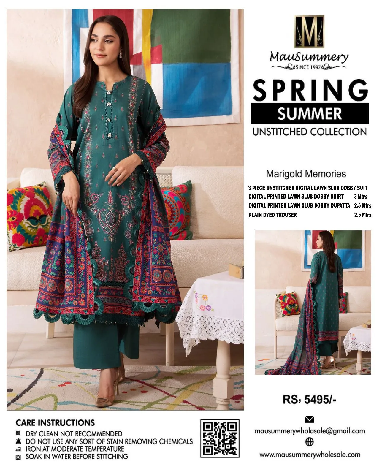 Mausummery Lawn Suit 2026 (2)