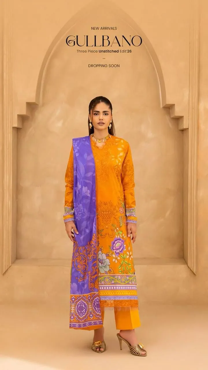 Gull Jee Original Lawn Suit 2026 (2)