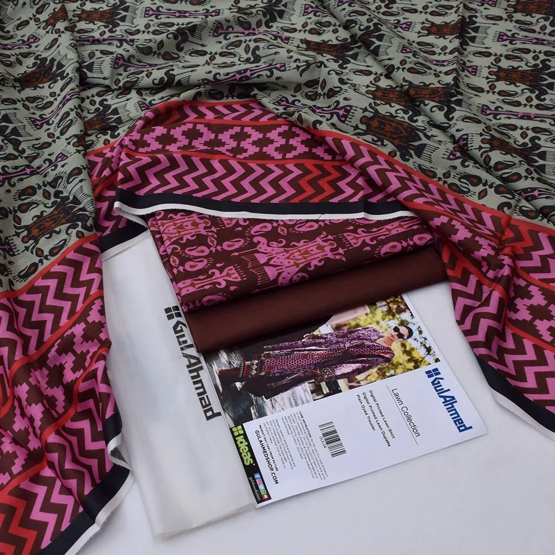 Gul Ahmed Lawn Suit 2026 (2)