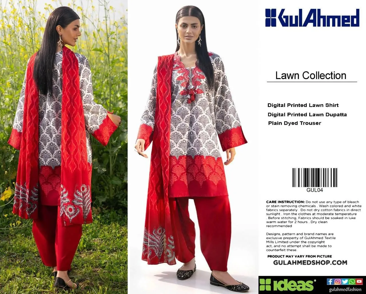 Gul Ahmed Lawn Suit 2026 (21)