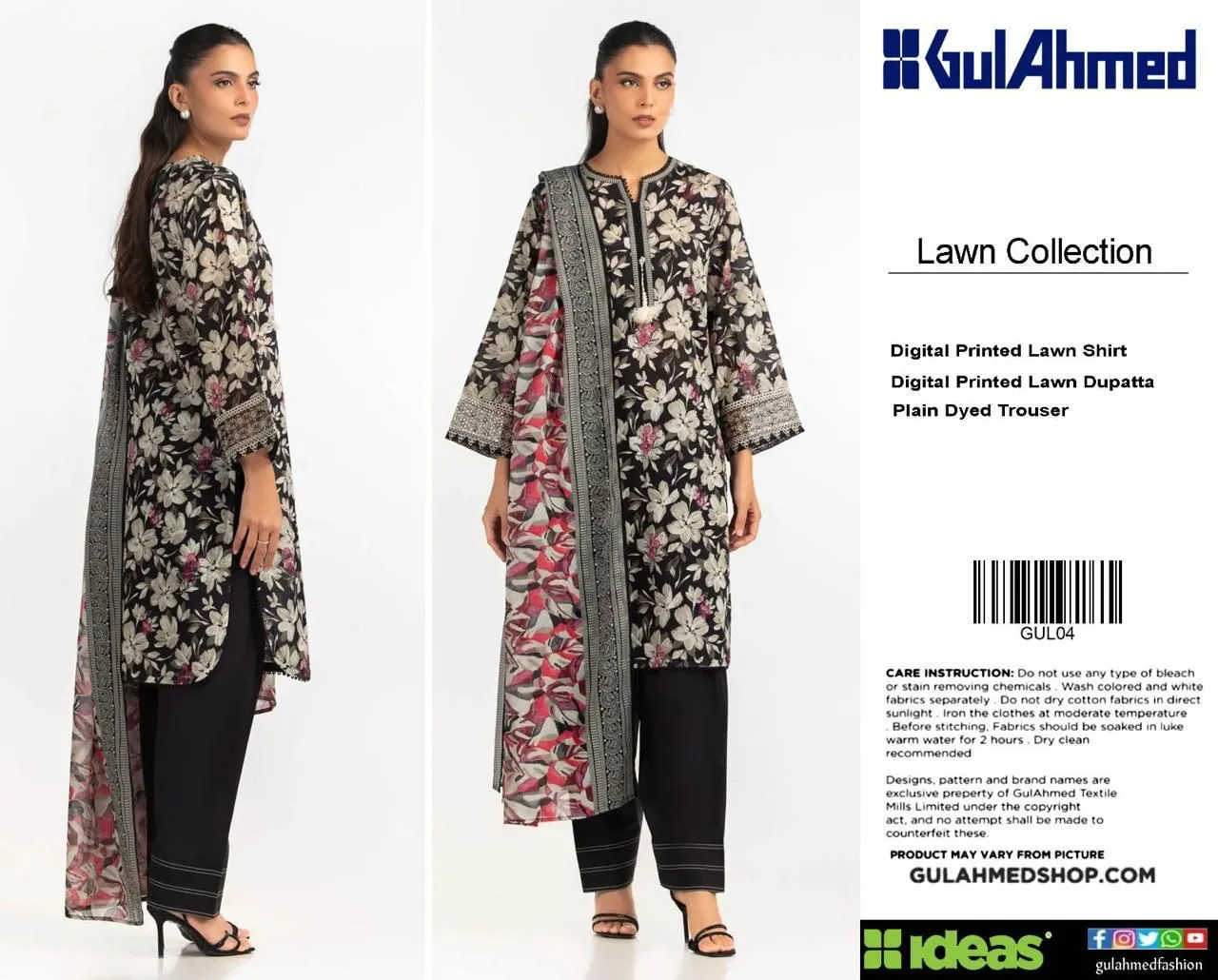Gul Ahmed Lawn Suit 2026 (23)