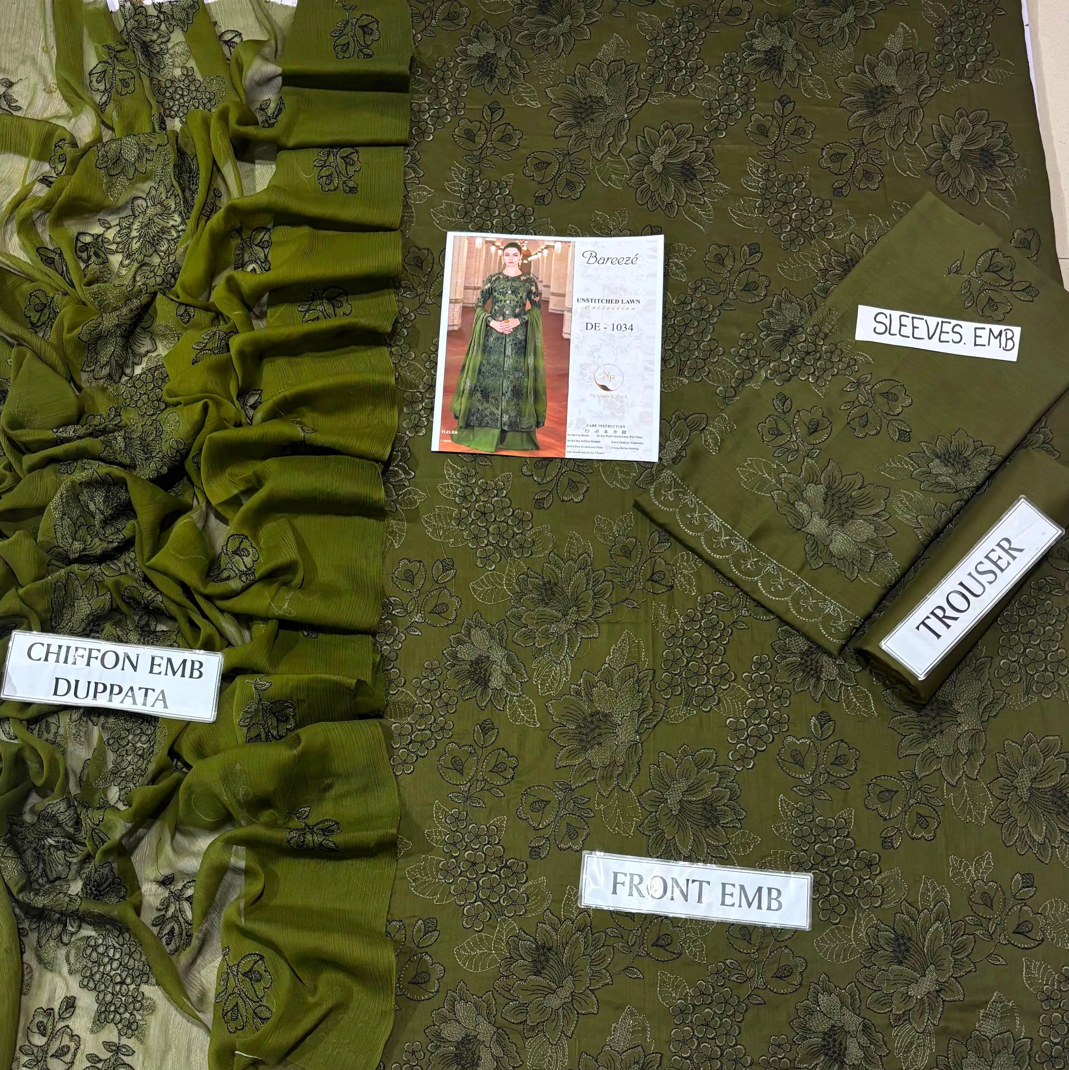 Bareeze Lawn Suit 2026 (1)