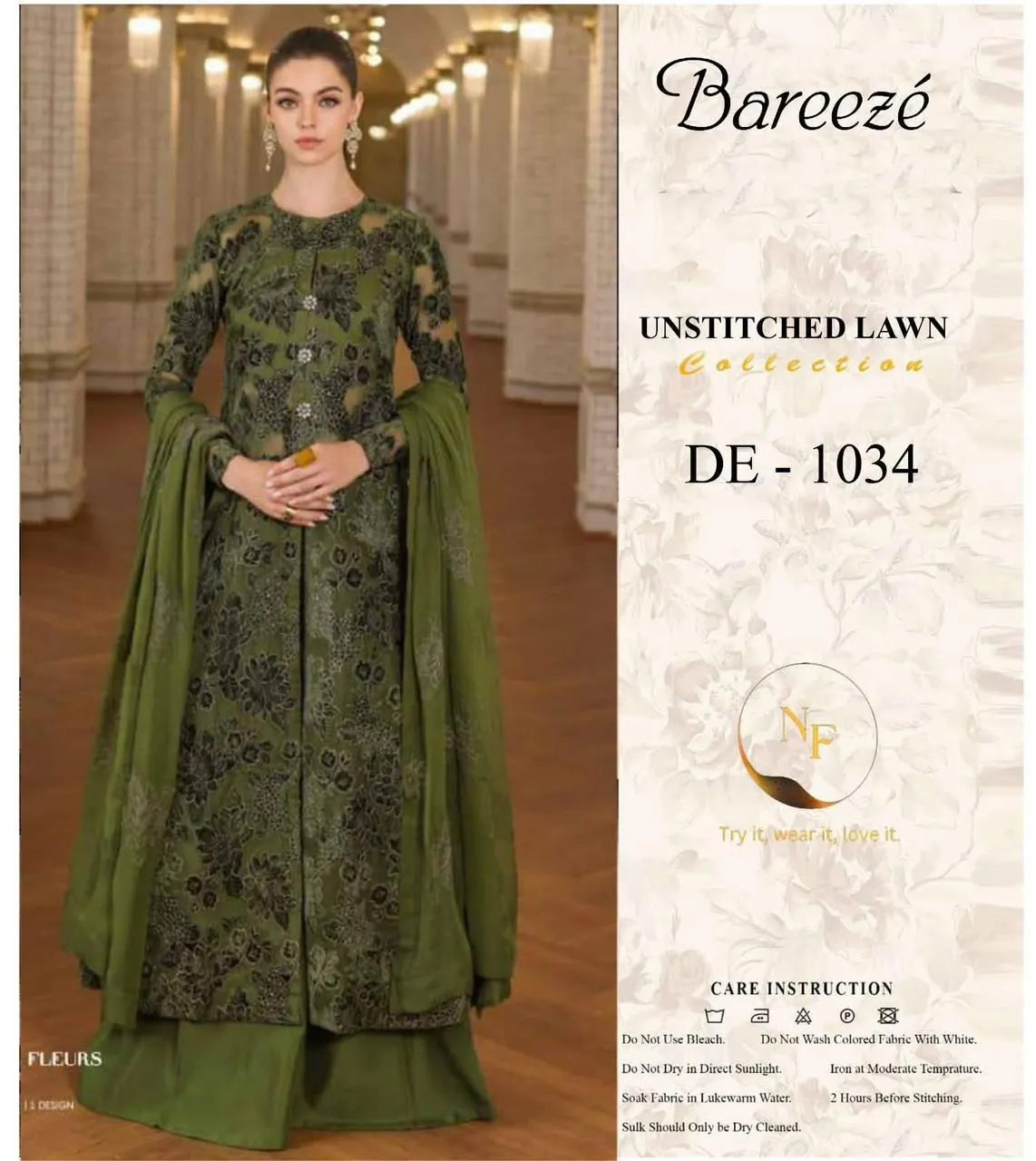 Bareeze Lawn Suit 2026 | Premium Embroidered Collection
