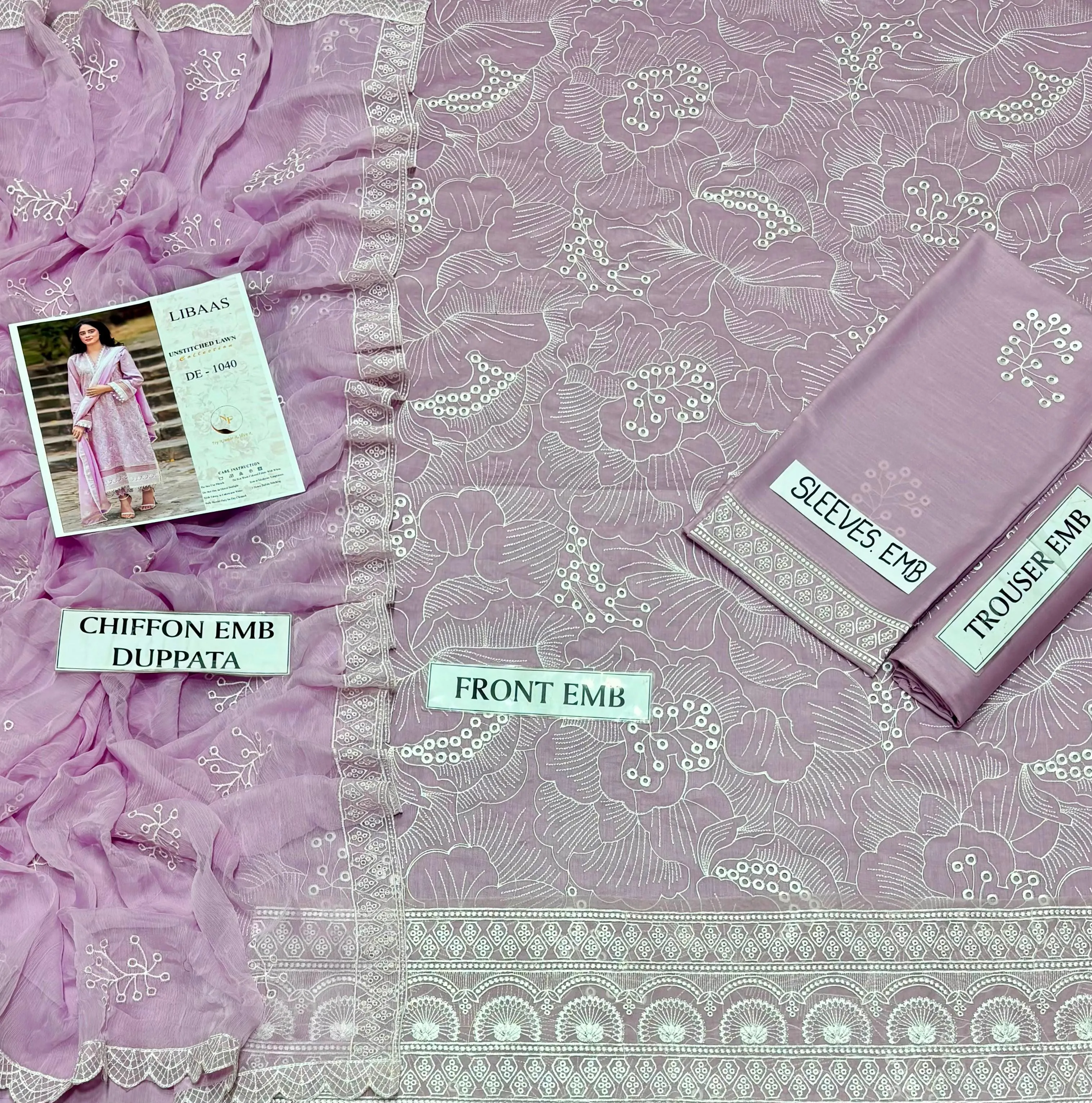 Libaas Lawn Suit 2026 (3)