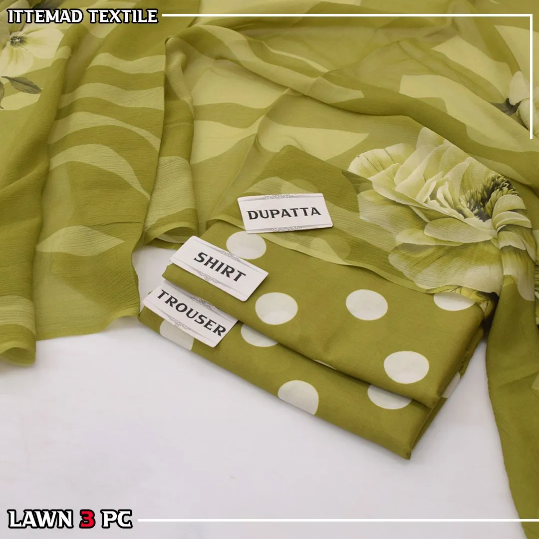 Ittimad Textile Printed Lawn Suit 2026 (2)