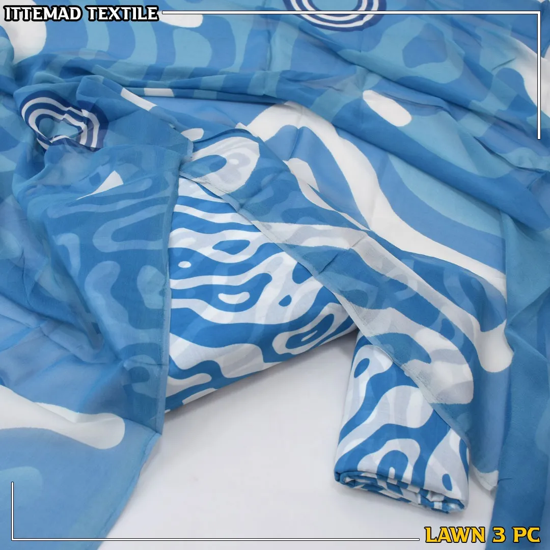 Ittimad Textile Printed Lawn Suit 2026 (10)