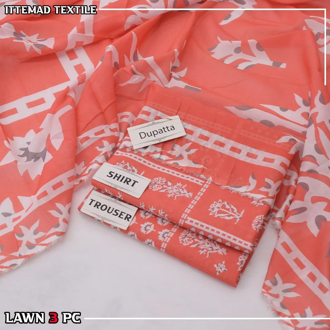 Ittimad Textile Printed Lawn Suit 2026 (7)